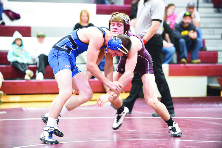 OBSERVER File Photo Billy Seiders, right, a senior at Silver Creek, has been a member of the Dunkirk wrestling team for the past six seasons, compiling a win-loss record of 162-67, including a 13-0 triumph on Saturday to a first-place spot in the annual Patrick J. Morales Tournament in Falconer.